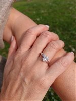 Vicenza - Piazzetta Palladio 2 - Ringe Crivelli Dame DIAMANTI in Weißgold Diamante 1.00 Ct 000-6521NS - 000-6521NS